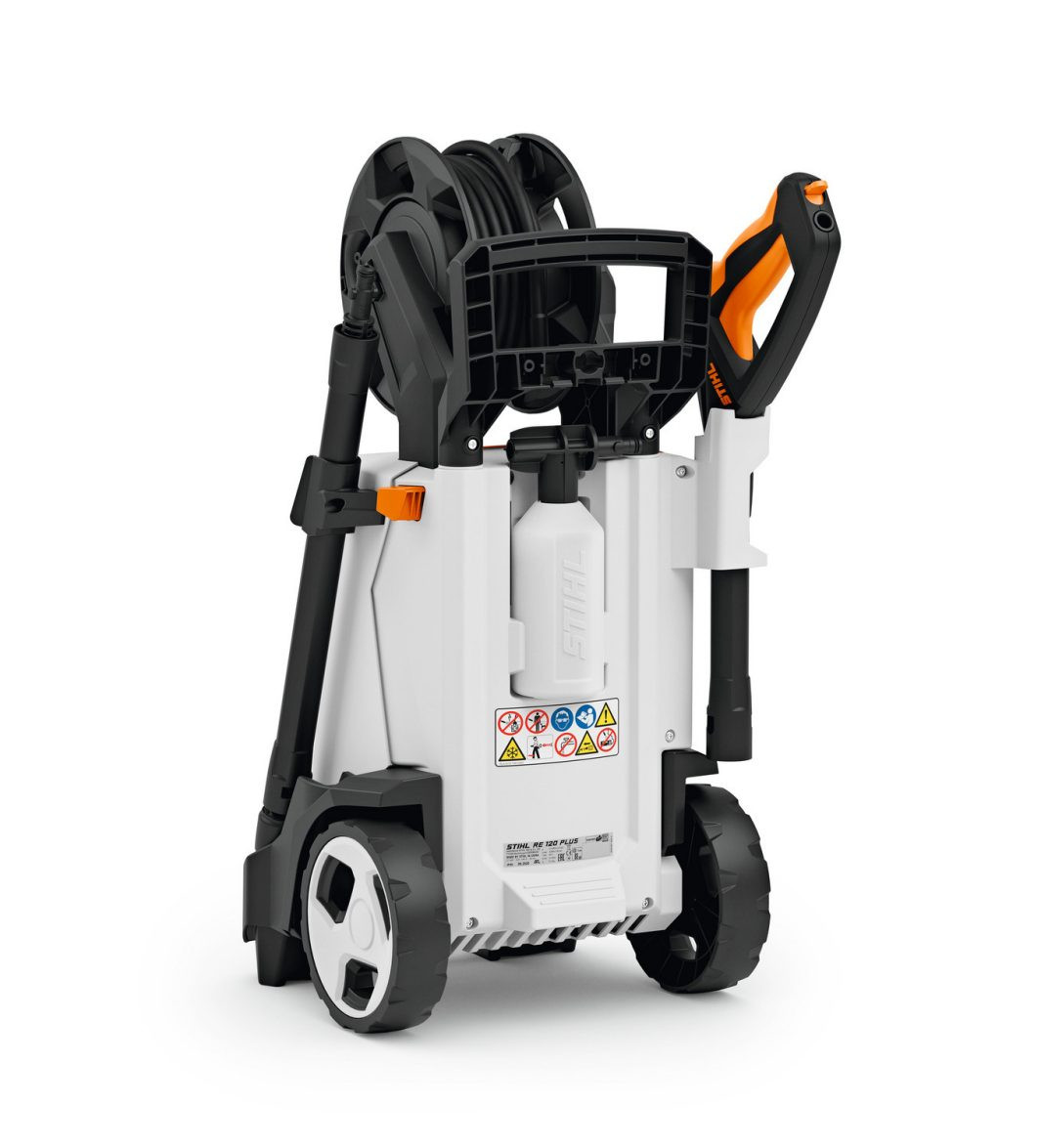 NETTOYEUR HAUTE PRESSION STIHL RE 120 PLUS EAU FROIDE DE DOS