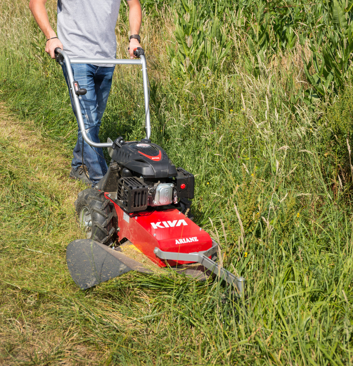 TONDEUSE DEBROUSSAILLEUSE KIVA ARIANE +